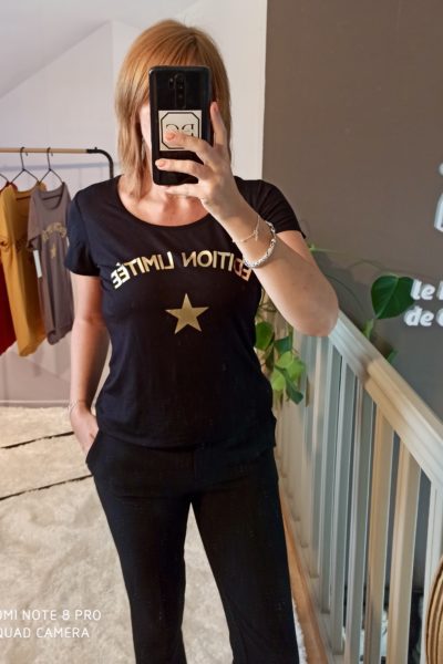 T-shirt Edition Limitée Noir