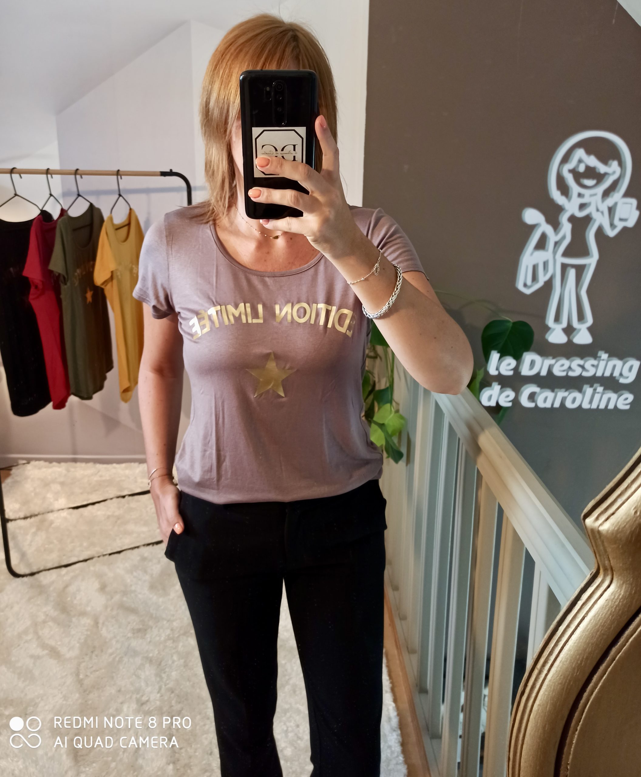 T-shirt Edition Limitée Taupe