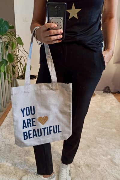 Tote bag You are Beautiful