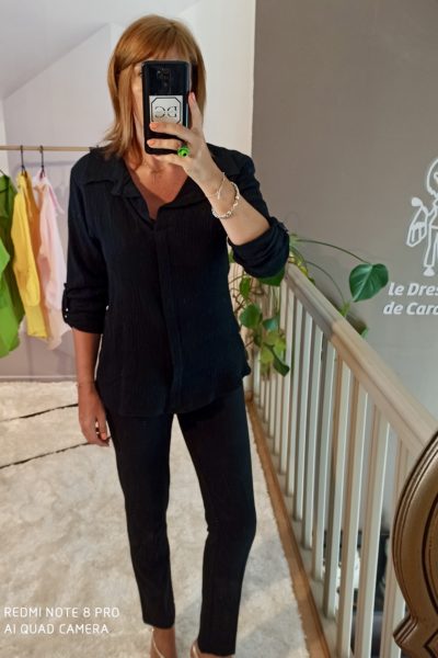 Blouse Chemise Noire