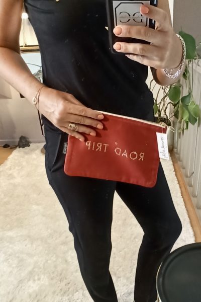 Pochette Road Trip Brique