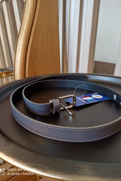 Ceinture Cuire Grise