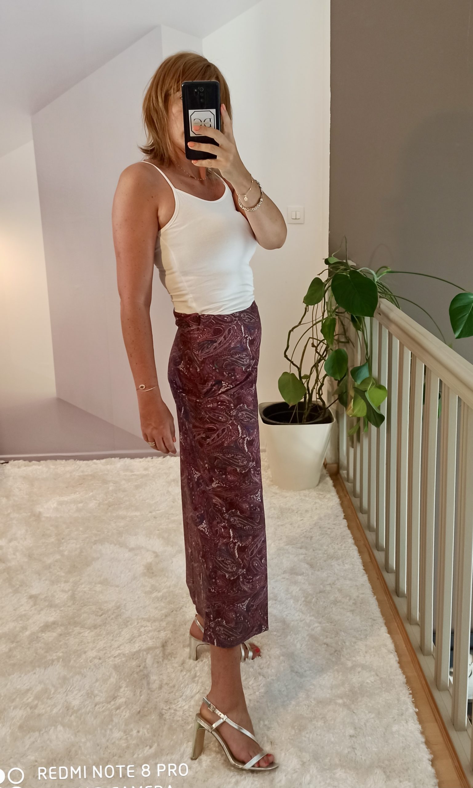 Jupe Longue Imprimé Cachemir – Image 3