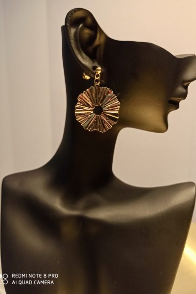 Boucles d'oreilles Osiris Doré