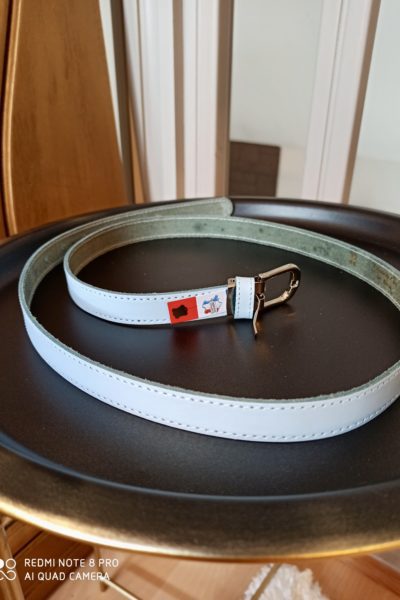 Ceinture Cuire Bleu Ciel