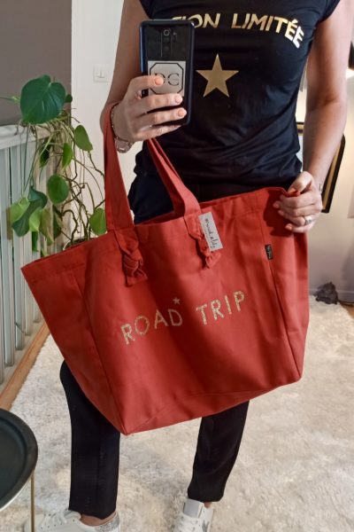 Cabas Road Trip Brique