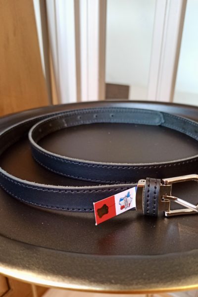 Ceinture Cuire Noir