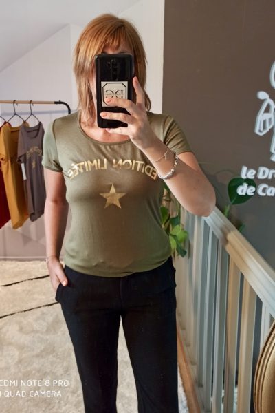T-shirt Edition Limitée Kaki
