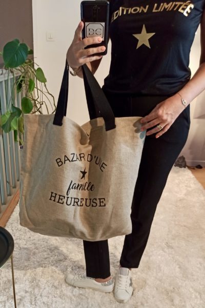 Grand cabas Bazar  Famille