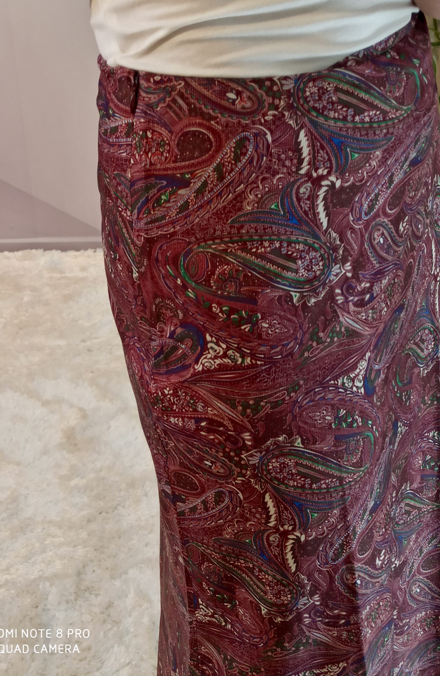 Jupe Longue Imprimé Cachemir – Image 4