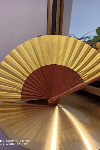 Eventail Mini Ecololo Jaune