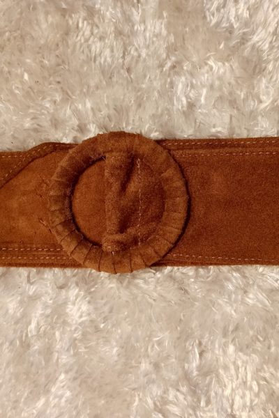 Ceinture Daim Camel