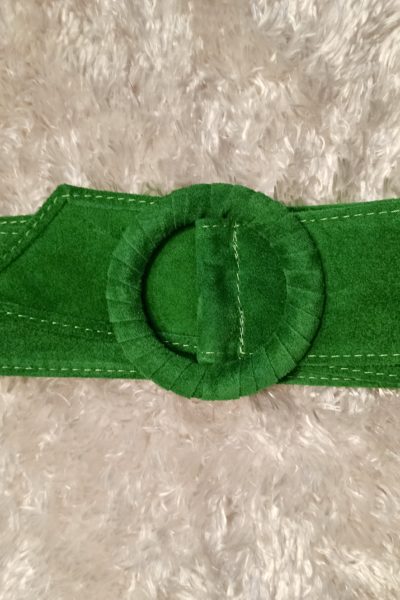 Ceinture Daim Vert