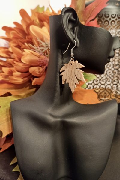 Boucles d'oreilles Bois Vigne