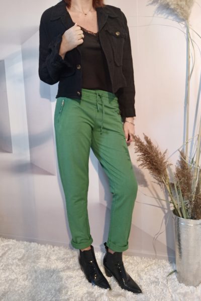 Pantalon Jog Vert