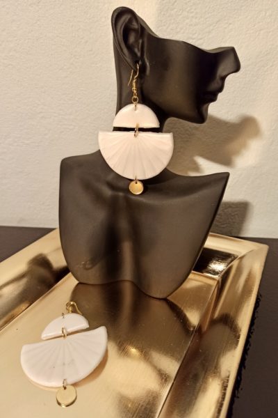 Boucles D'Oreilles Eventail