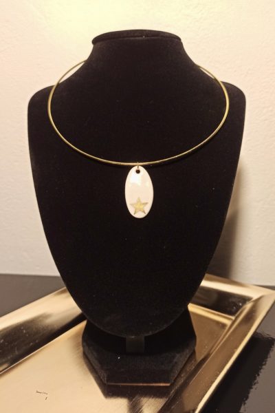 Collier Tour de Cou Etoile Céramique