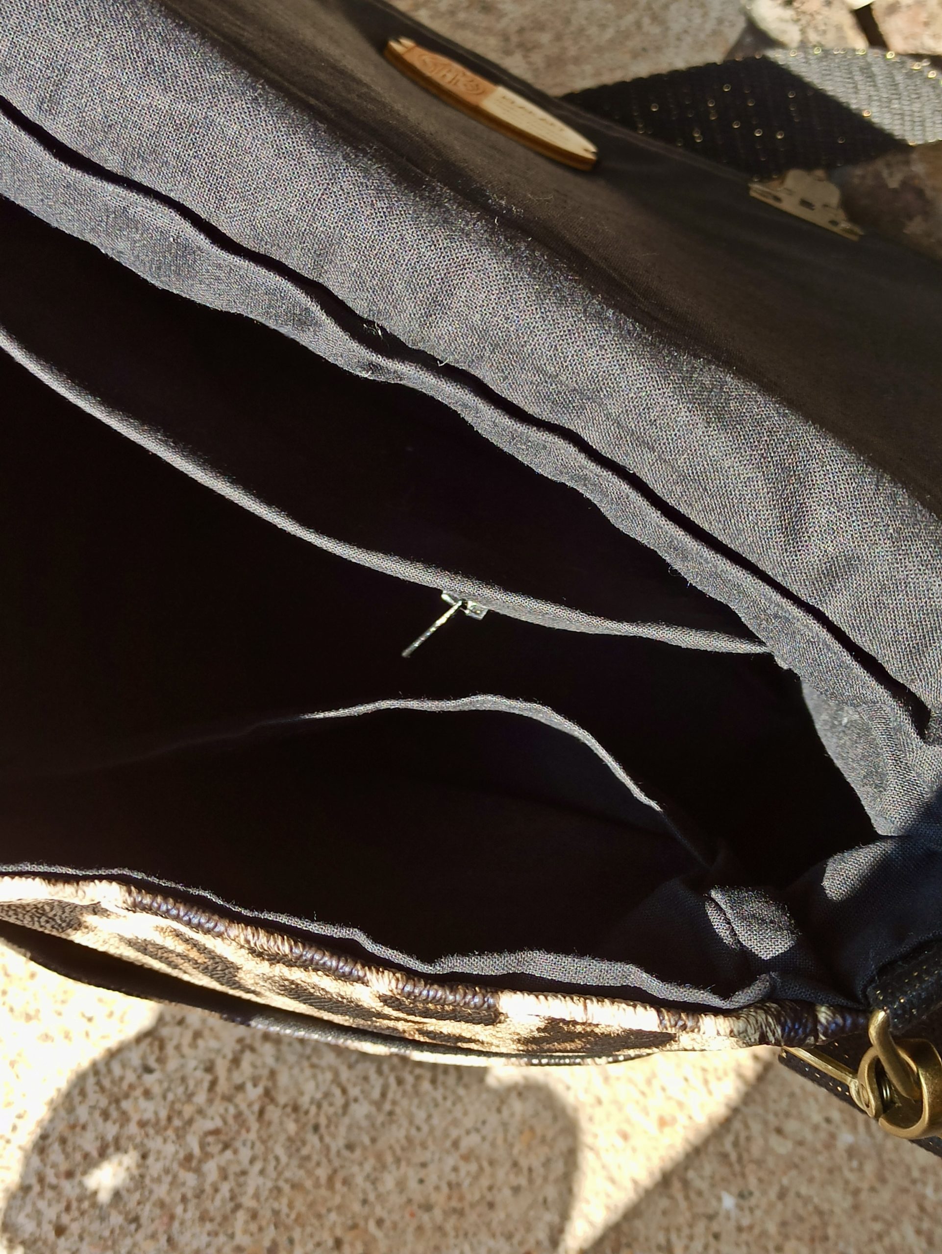 Sac Léopard Noir – Image 6