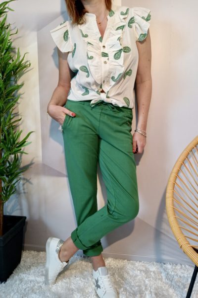 Chemisier Frida Vert