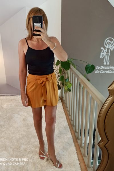 Short Nœud Moutarde