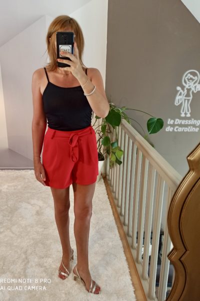 Short Nœud Rouge