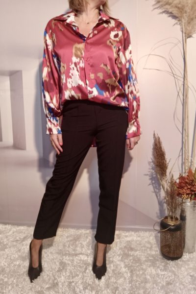 Chemise Asymétrique Peinture