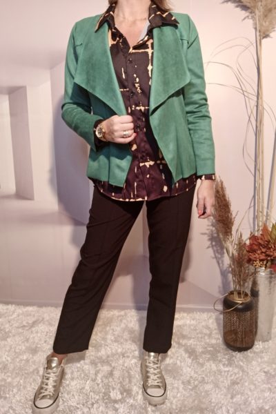 Perfecto Suédine Vert