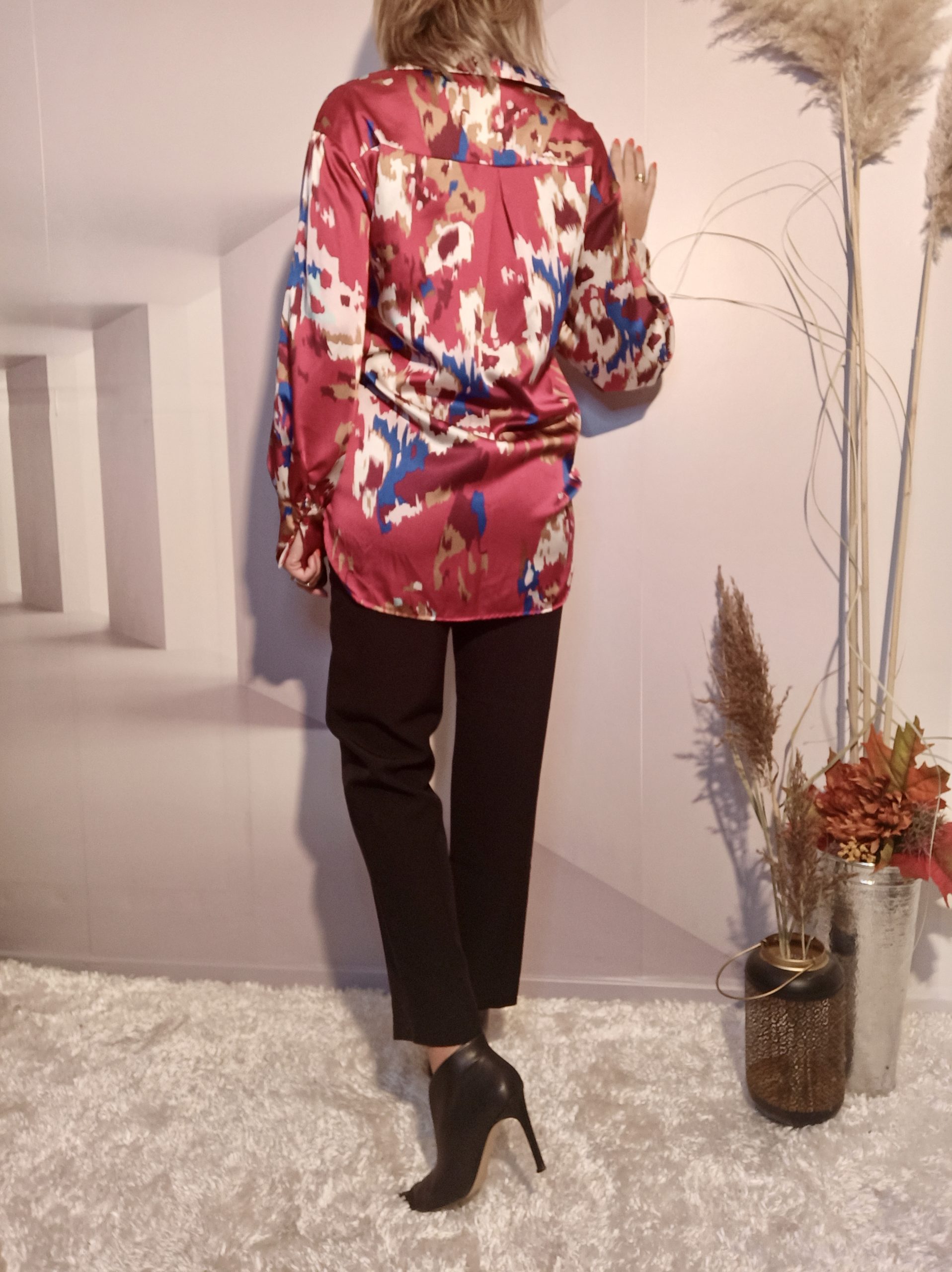 Chemise Asymétrique Peinture – Image 4