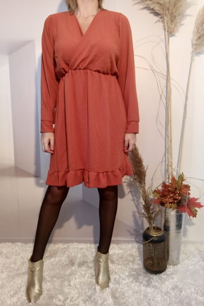 Robe Courte Rouille