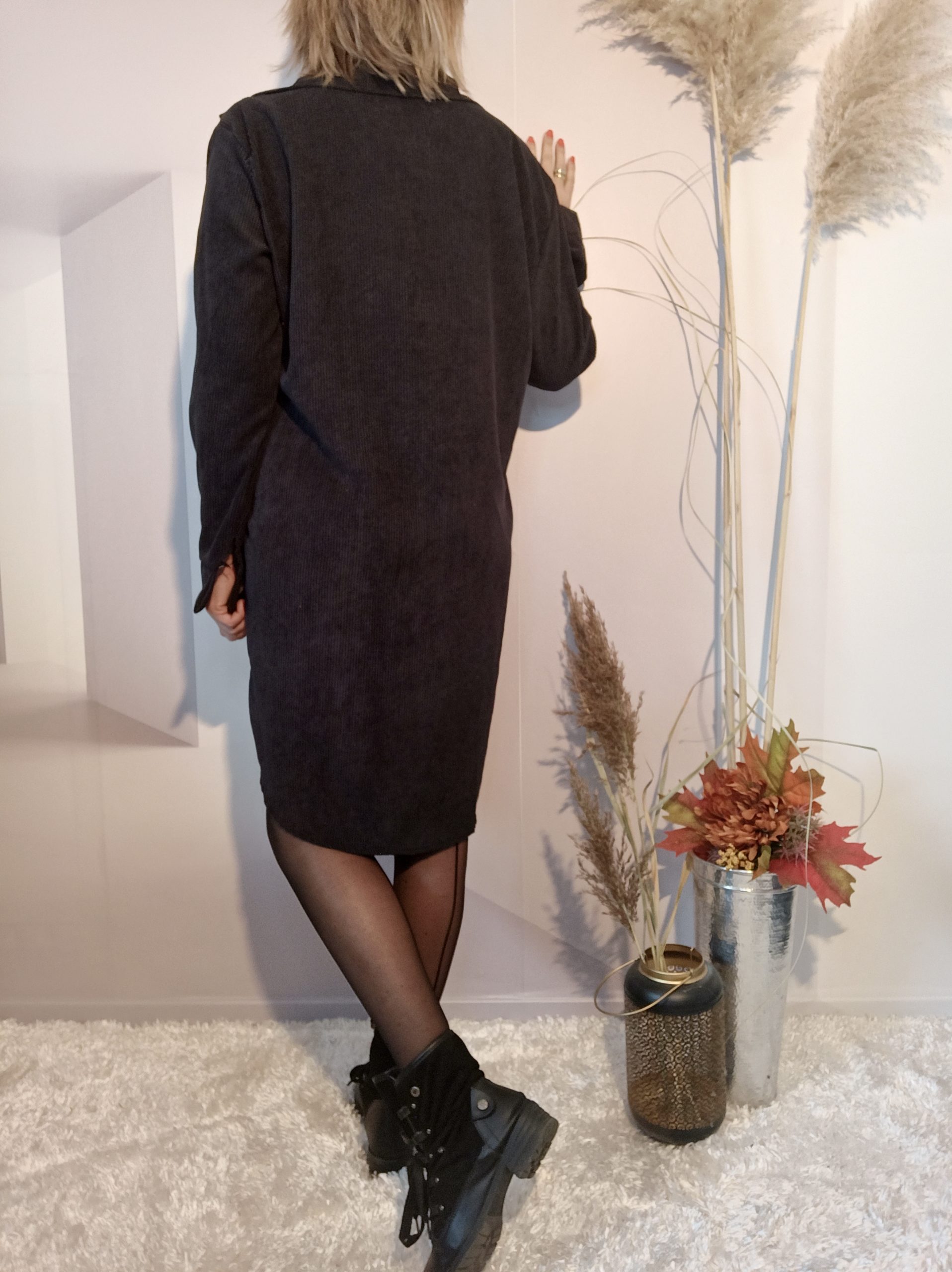 Robe Chemise Noir – Image 6