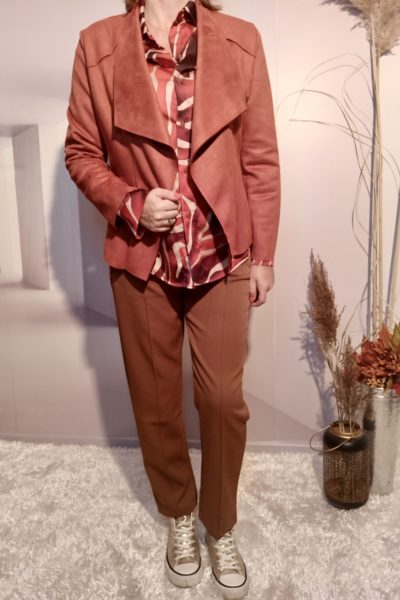 Perfecto Suédine Brique