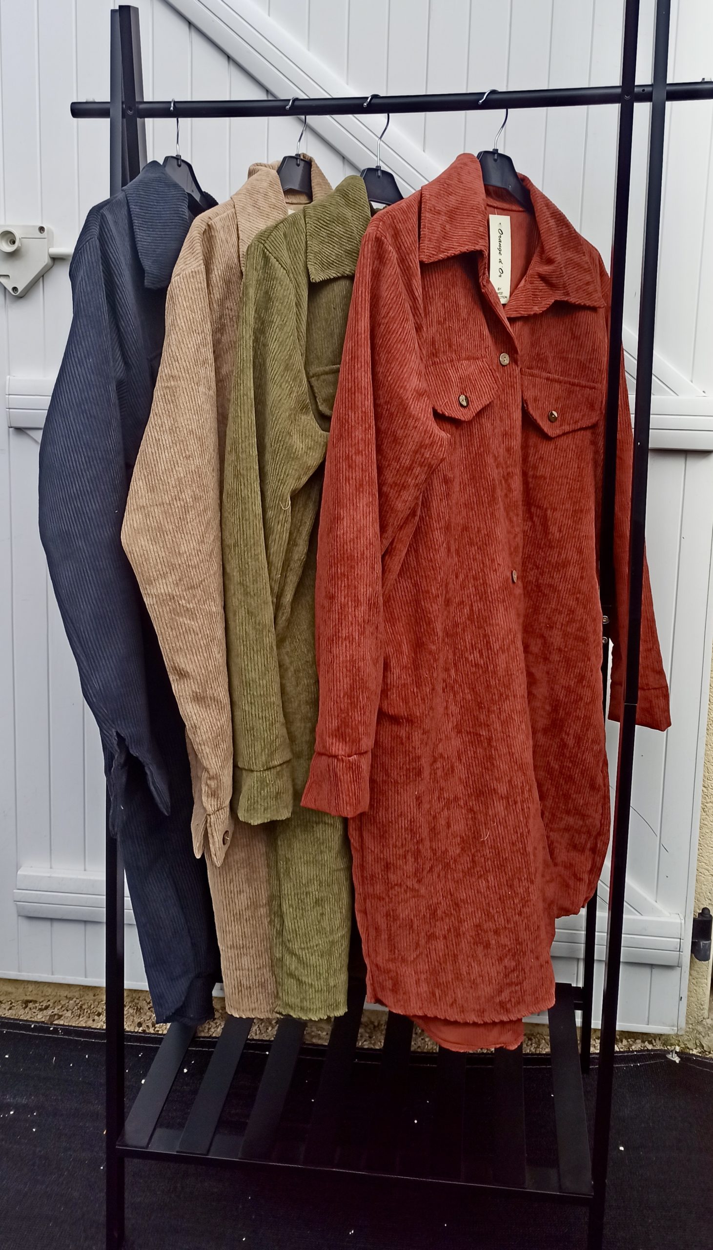 Robe Chemise Noir – Image 8