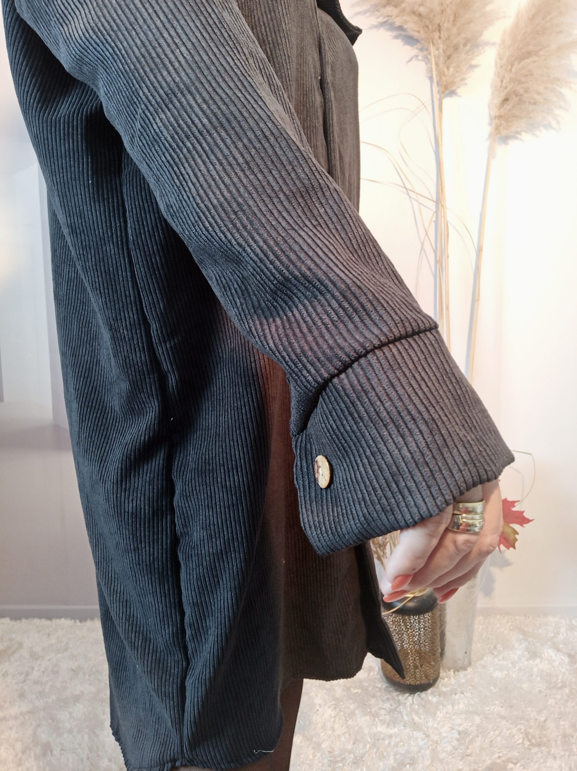 Robe Chemise Noir – Image 5