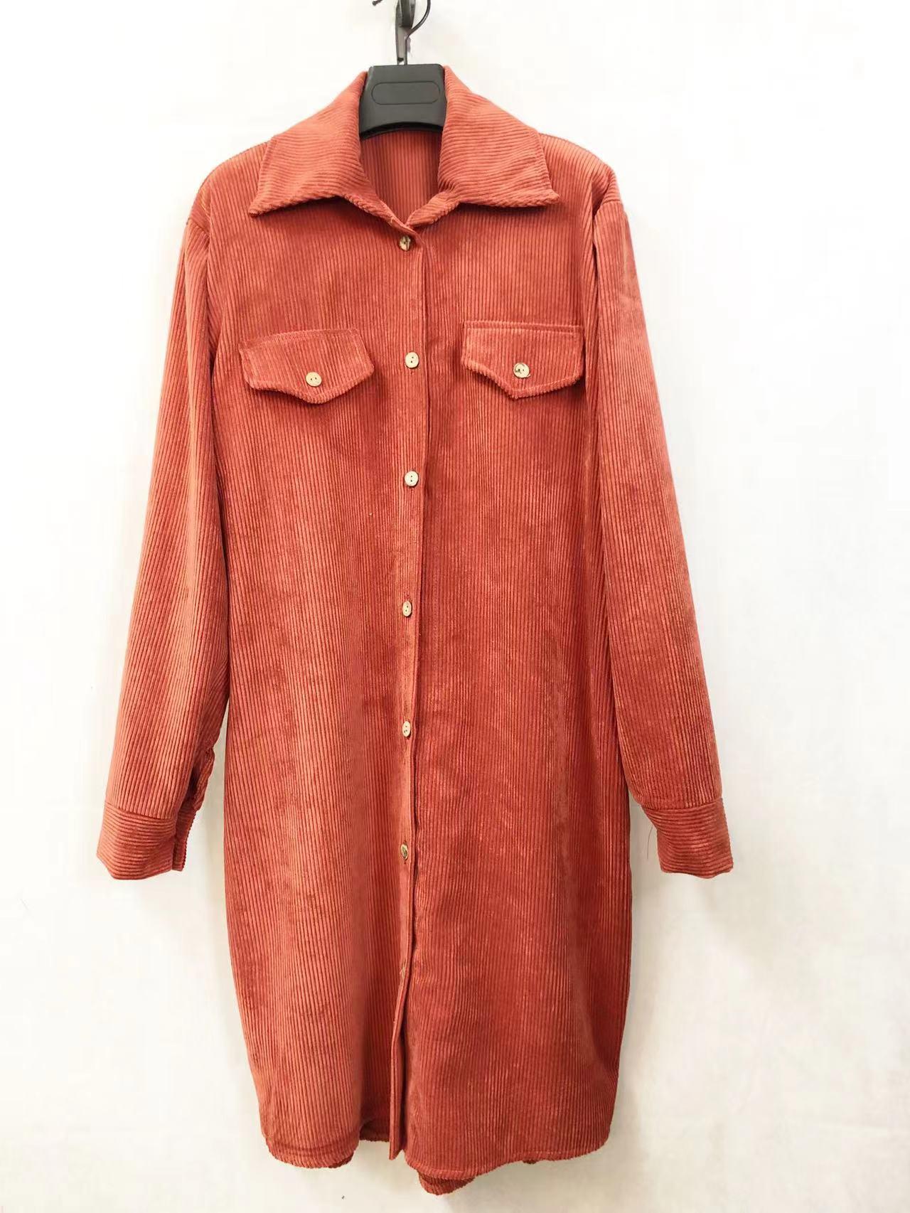 Robe Chemise Rouille – Image 7