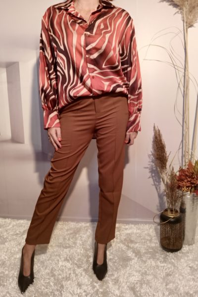 Chemise Asymétrique Animale