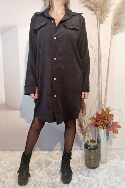 Robe Chemise Noir