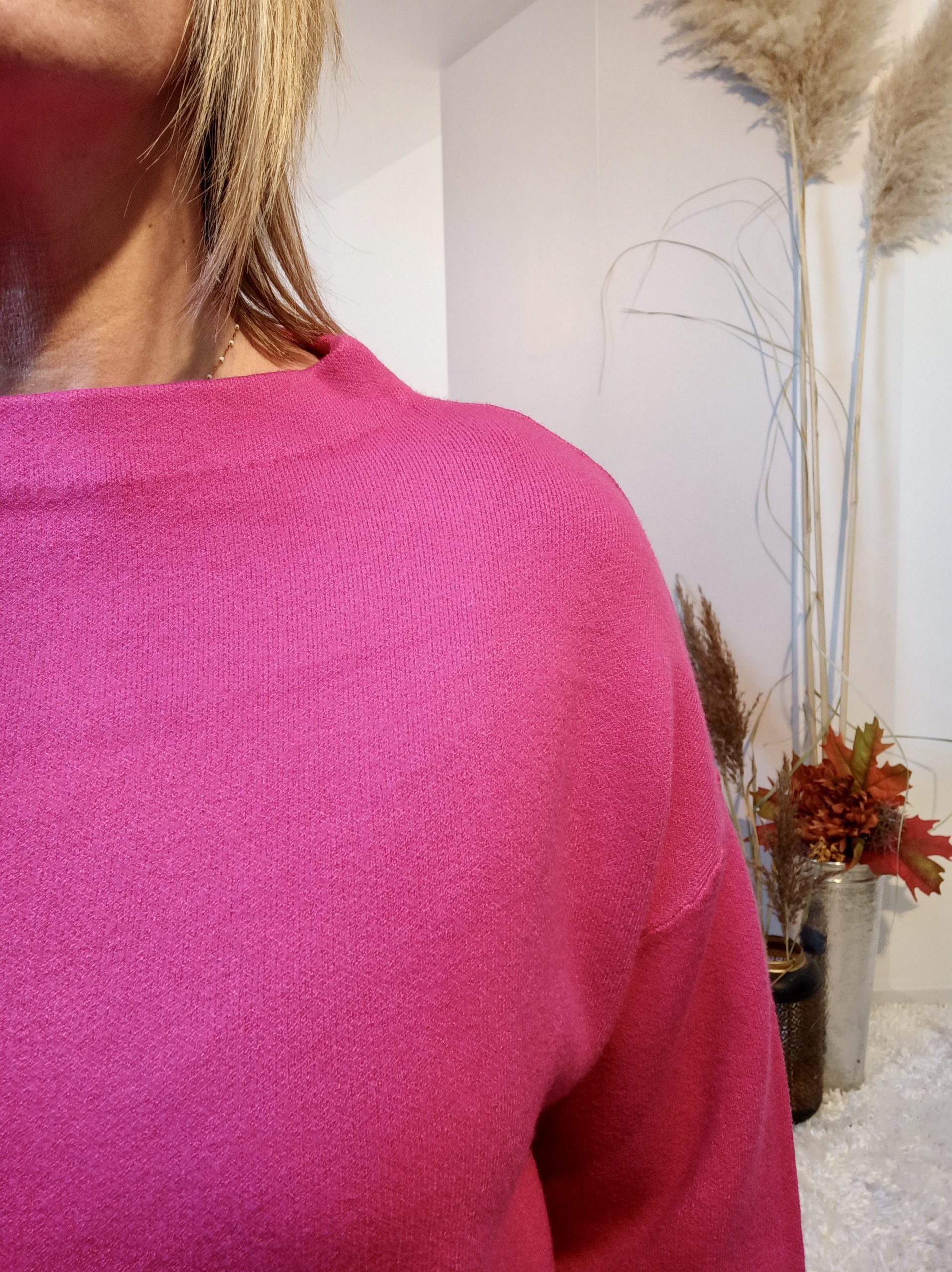 Pull Bouton Fushia – Image 4