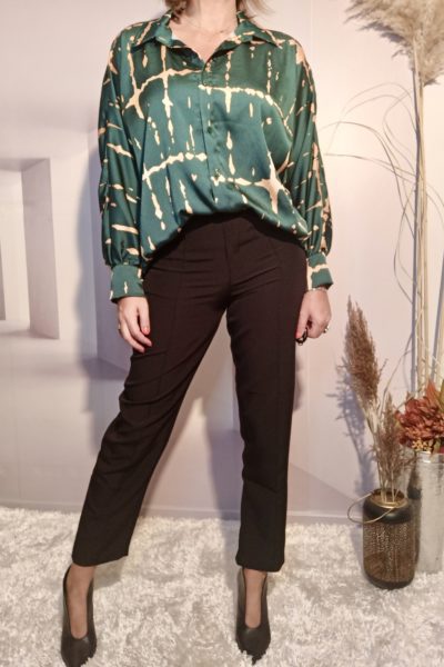 Chemise Imprimée Vert