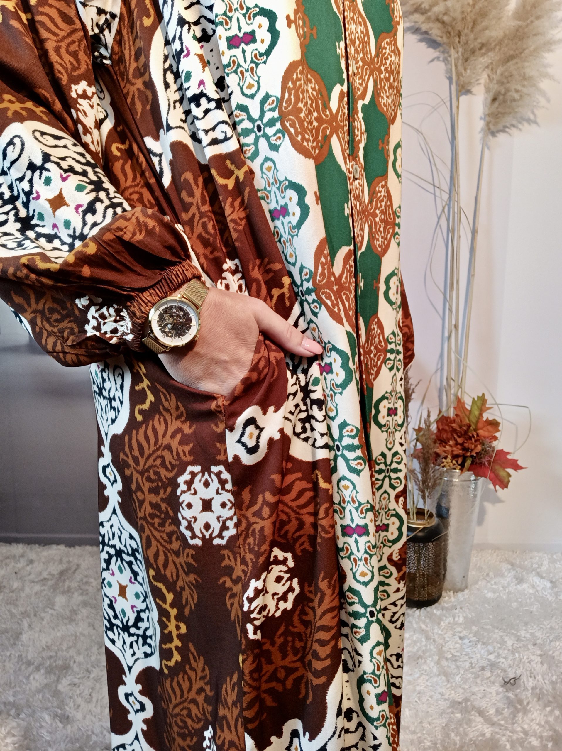 Robe Bohème Marron – Image 5