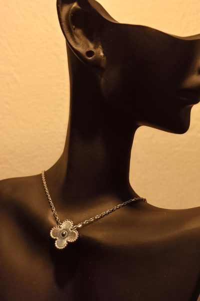 Collier Trèfle Acier