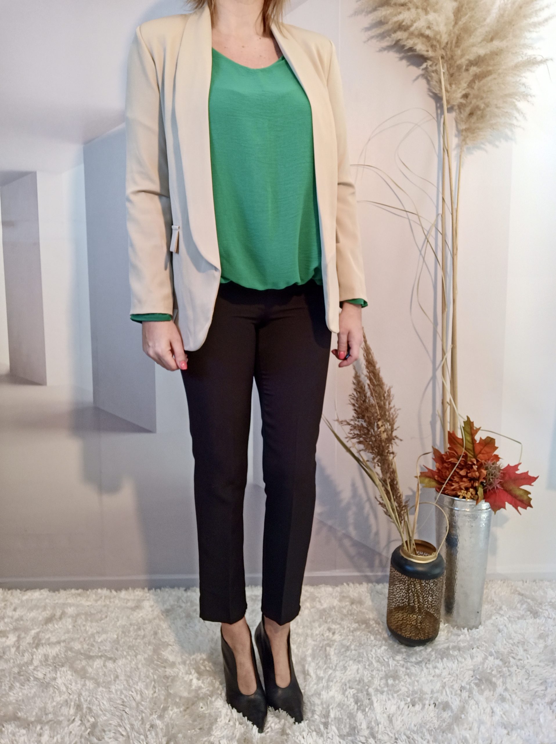 Pantalon Droit Noir – Image 3