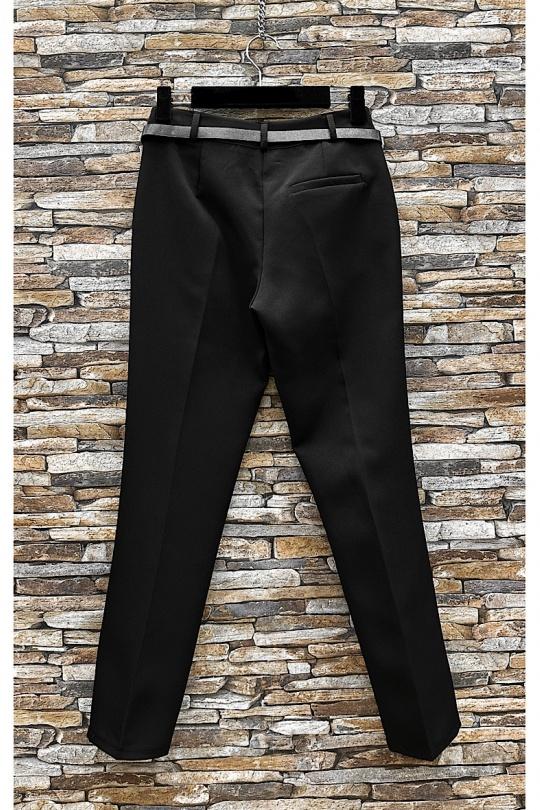 Pantalon Droit Noir – Image 9