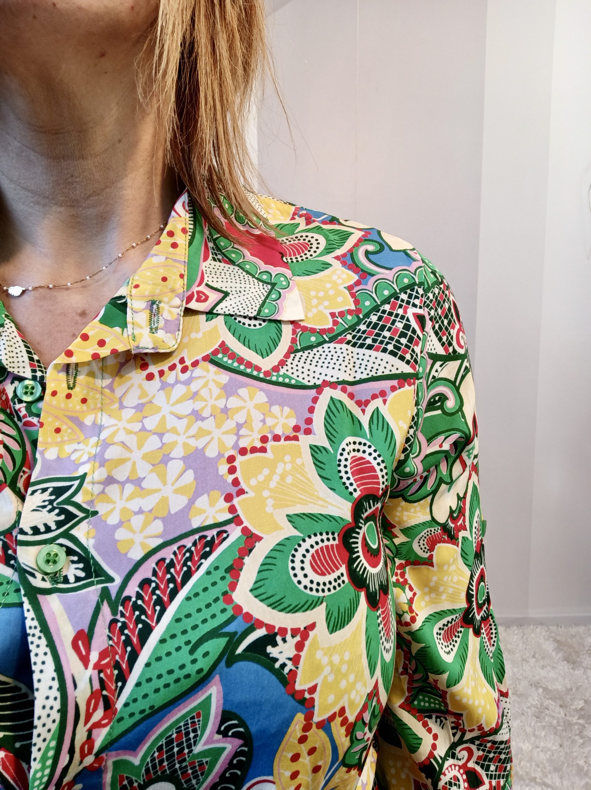 Robe Chemise Vert Brésil – Image 4