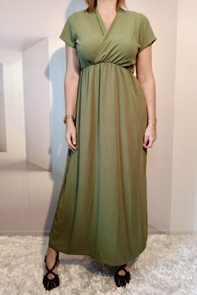 Robe Longue Kaki