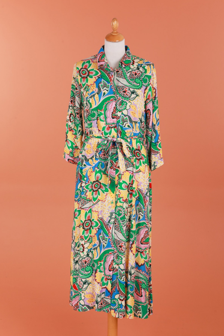 Robe Chemise Vert Brésil – Image 5