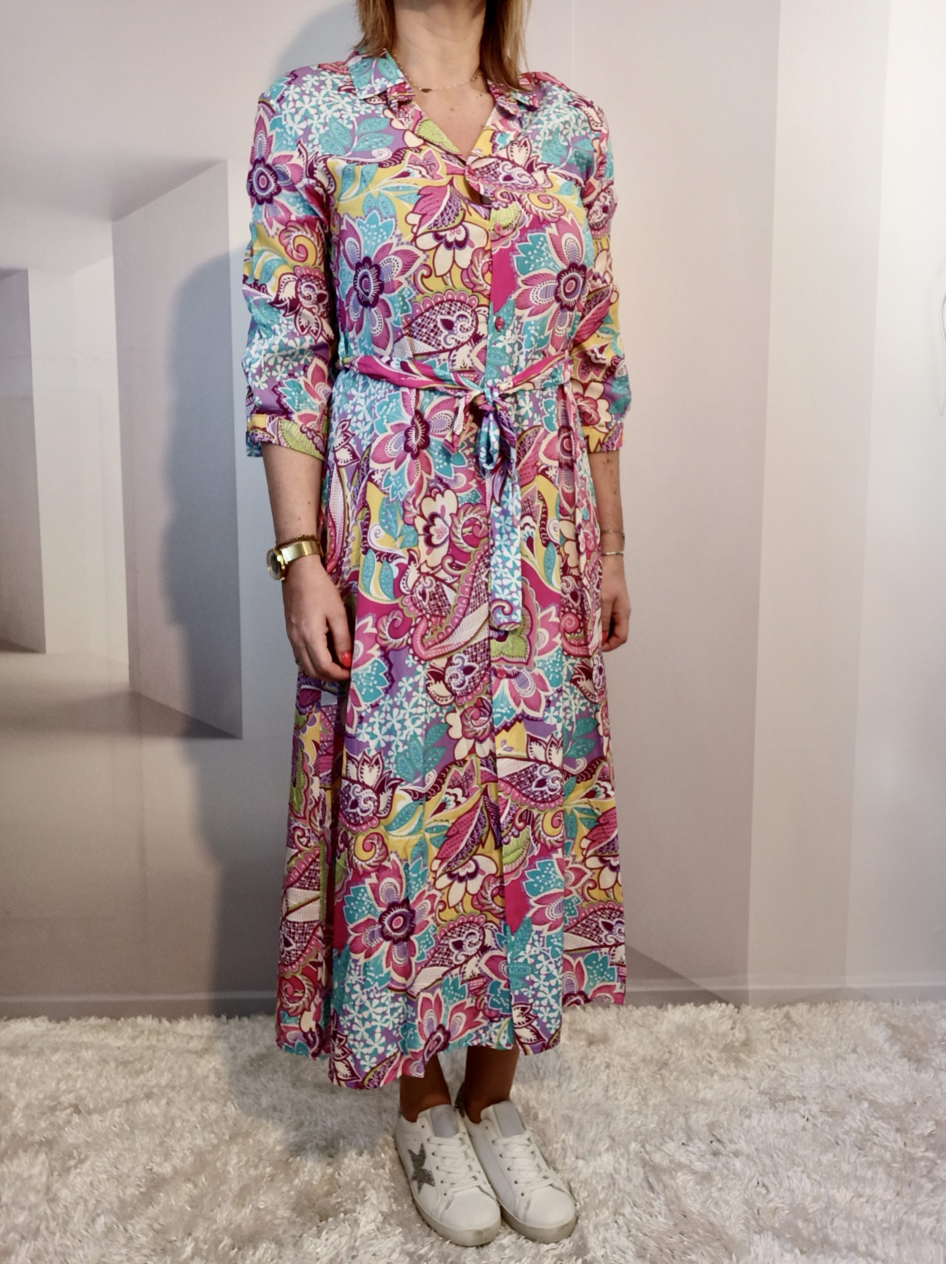 Robe Chemise Fushia – Image 5