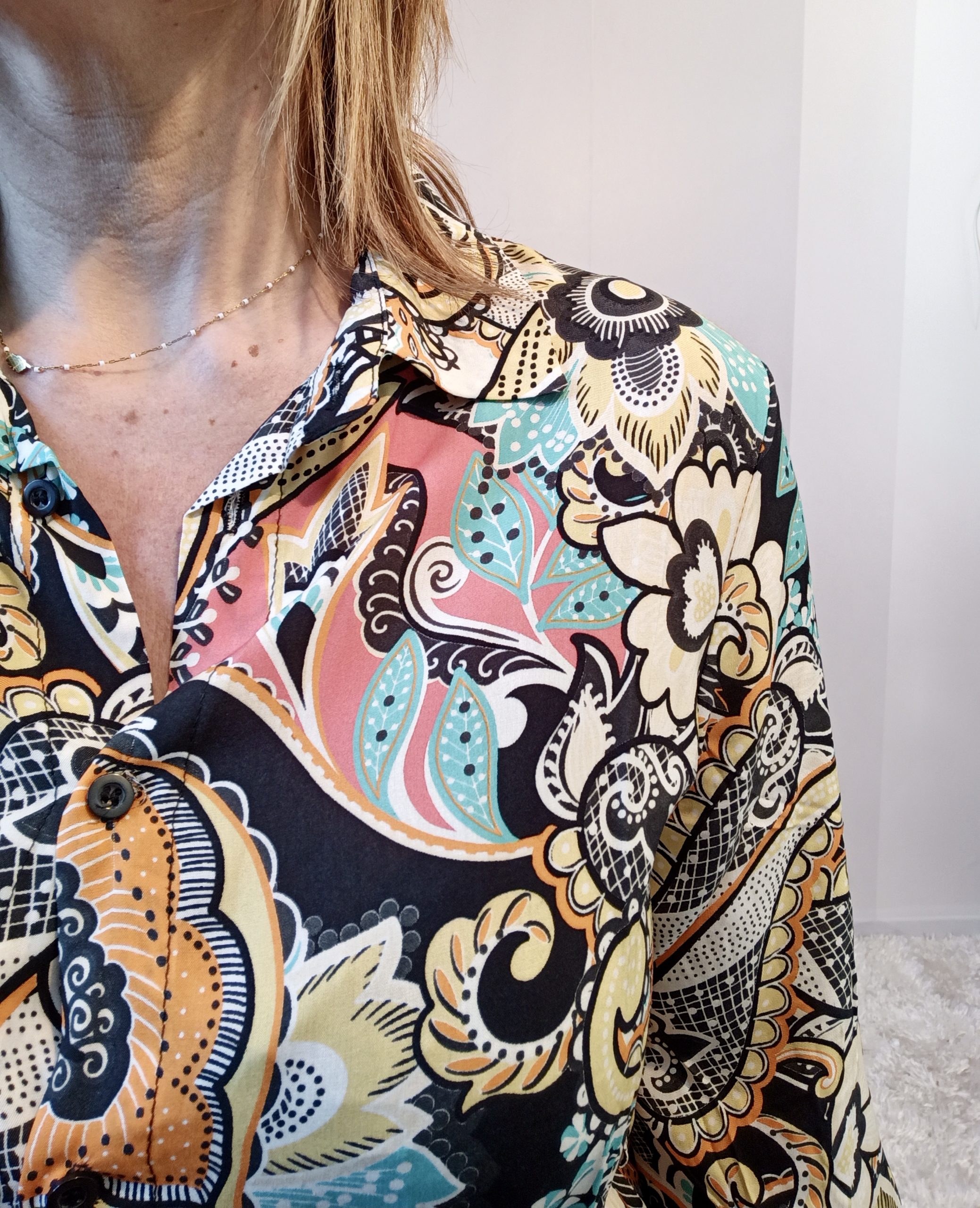 Robe Chemise Noir – Image 4