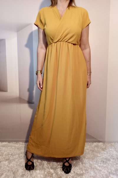 Robe Longue Moutarde