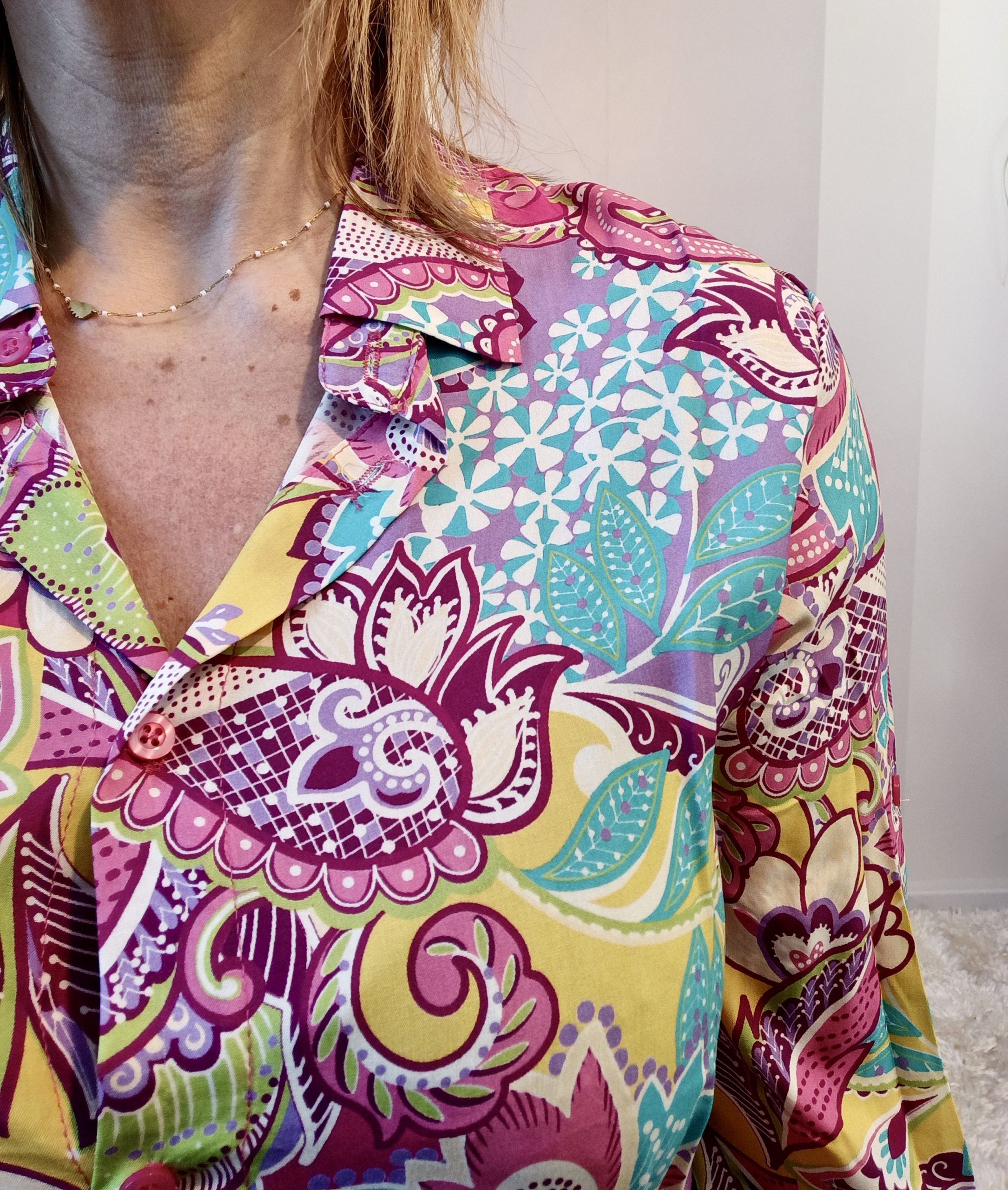 Robe Chemise Fushia – Image 7