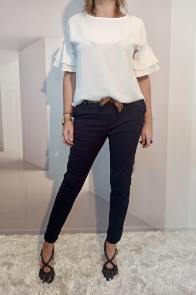 Pantalon Droit Marine